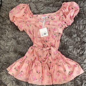 Love Shack Fancy X Target Cecile Puff Sleeve dress